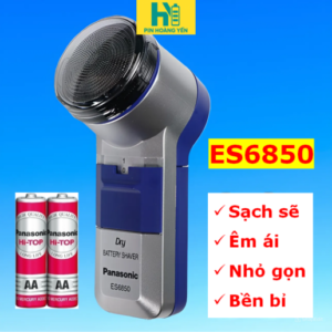 Máy cạo râu mini Panasonic ES6850 Red chính hãng - Made in Thailand