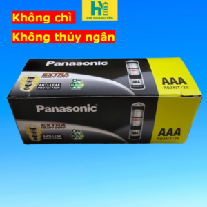 Hộp 60 viên  AAA đen đũa Panasonic R03NT/2S chính hãng
