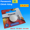 Vỉ 5 viên pin cúc áo Panasonic CR2025 3V Lithium