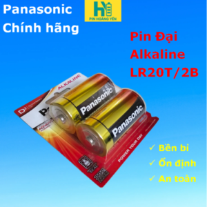 Hộp 12 viên pin Đại (D) Panasonic  Alkaline LR20T/2B