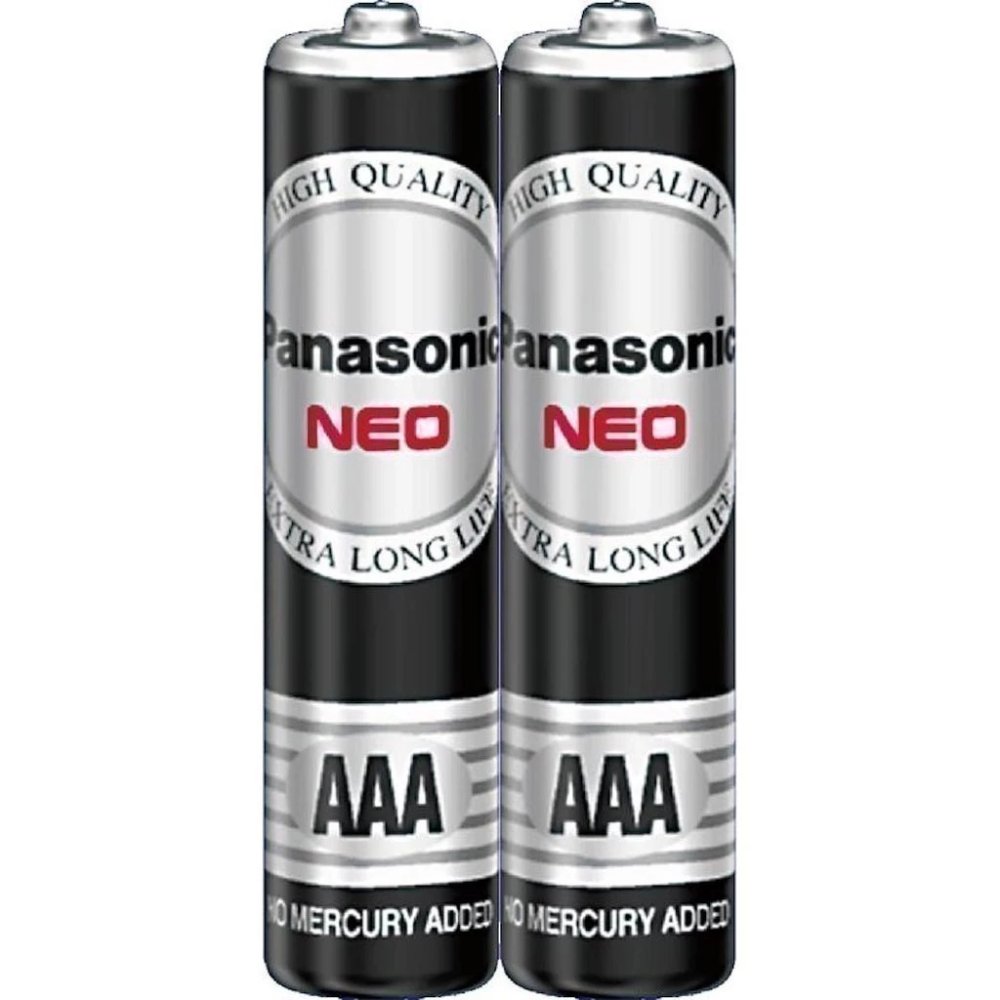 Combo 8 viên Pin Than Panasonic AAA R03NT/2S-V (Đen) – Hàng Chính Hãng
