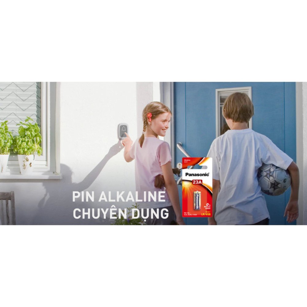 Hộp Pin Alkaline 23A 12V chuyên dụng LRV08L/1BP-V - Hàng Chính Hãng