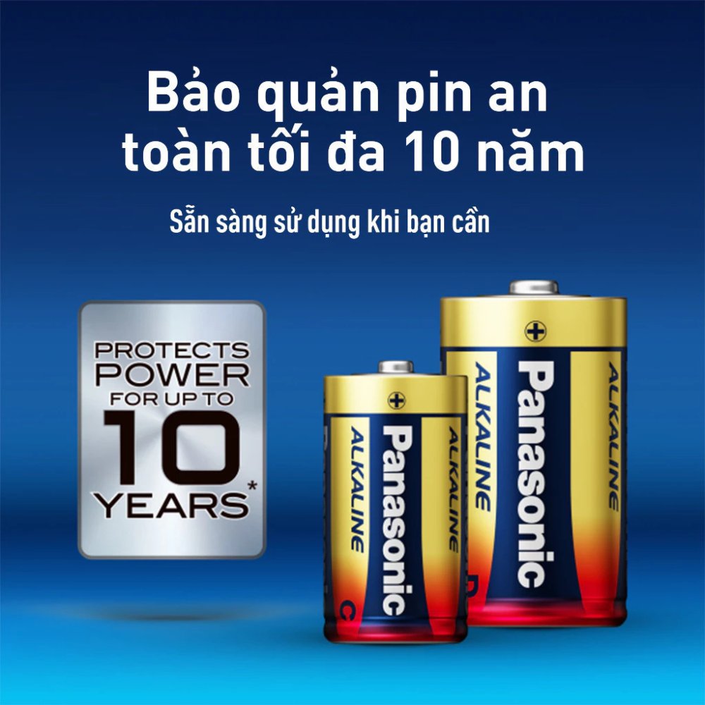 Hộp Pin Panasonic Alkaline Đại D (LR20) – Hàng Chính Hãng