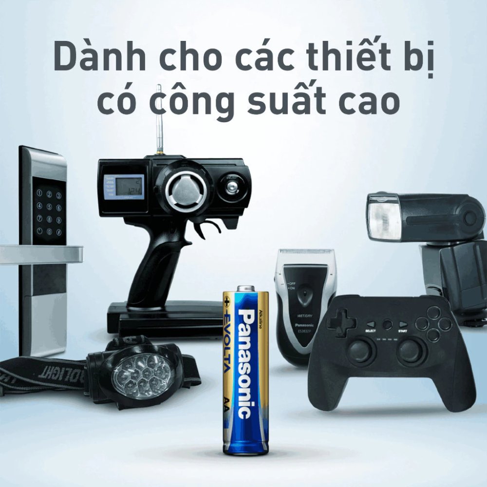 Pin Panasonic Evolta AA LR6EG/2B-V (Vỉ 2 viên) - Hàng Chính Hãng
